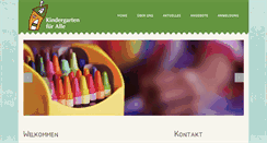 Desktop Screenshot of integrationskindergarten.com